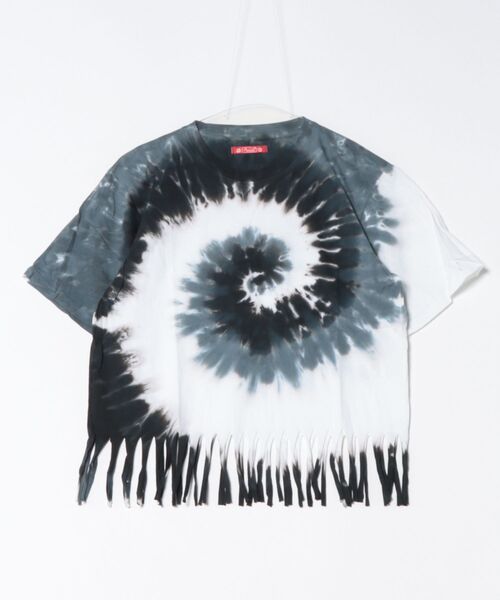 チャイハネ（チャイハネ）の「【チャイハネ】タイラングTシャツ（Tシャツ/カットソー・レディース・ブルー/ブラック/カラフル・FREE）」の2枚目の写真