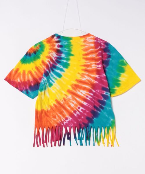 チャイハネ（チャイハネ）の「【チャイハネ】タイラングTシャツ（Tシャツ/カットソー・レディース・ブルー/ブラック/カラフル・FREE）」の4枚目の写真