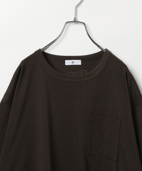 BAYFLOW（ベイフロー）の「【EF(エフ)】1ポケットTEE（MEN）（その他トップス・メンズ・ホワイト/ブラウン/ブラック・MEDIUM/LARGE）」の12枚目の写真