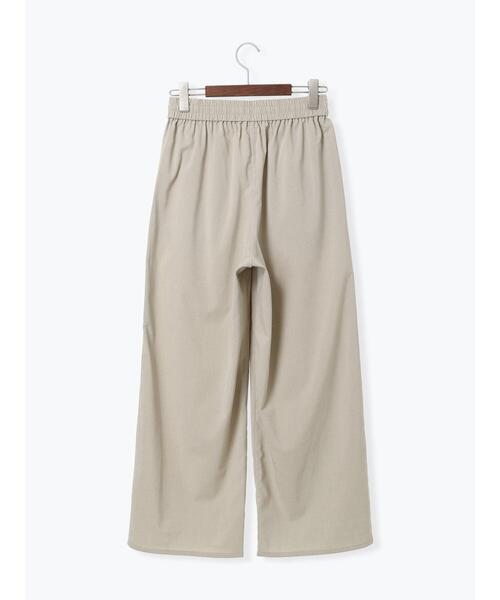 Te chichi TERRASSE（テチチテラス）の「麻調タック入りイージーパンツ（その他パンツ・レディース・ブラック/ブラウン/ベージュ・F）」の15枚目の写真