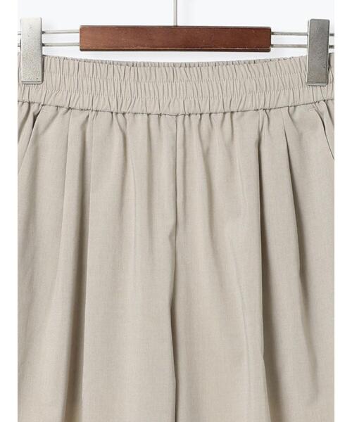 Te chichi TERRASSE（テチチテラス）の「麻調タック入りイージーパンツ（その他パンツ・レディース・ブラック/ブラウン/ベージュ・F）」の16枚目の写真