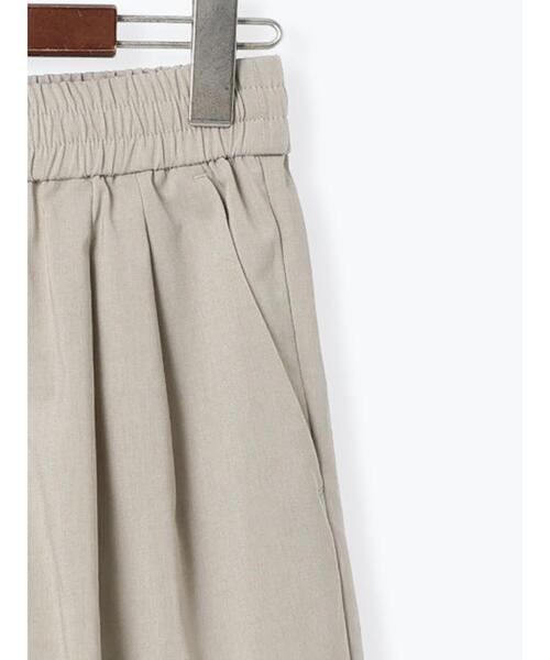 Te chichi TERRASSE（テチチテラス）の「麻調タック入りイージーパンツ（その他パンツ・レディース・ブラック/ブラウン/ベージュ・F）」の17枚目の写真