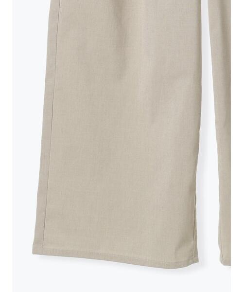 Te chichi TERRASSE（テチチテラス）の「麻調タック入りイージーパンツ（その他パンツ・レディース・ブラック/ブラウン/ベージュ・F）」の18枚目の写真