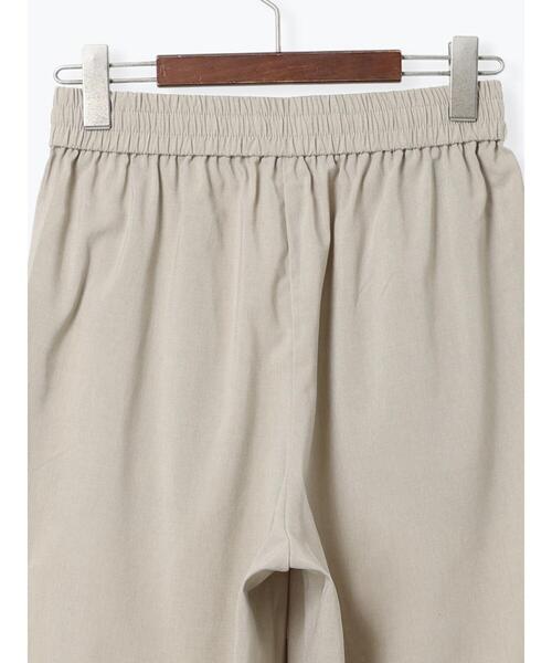 Te chichi TERRASSE（テチチテラス）の「麻調タック入りイージーパンツ（その他パンツ・レディース・ブラック/ブラウン/ベージュ・F）」の19枚目の写真