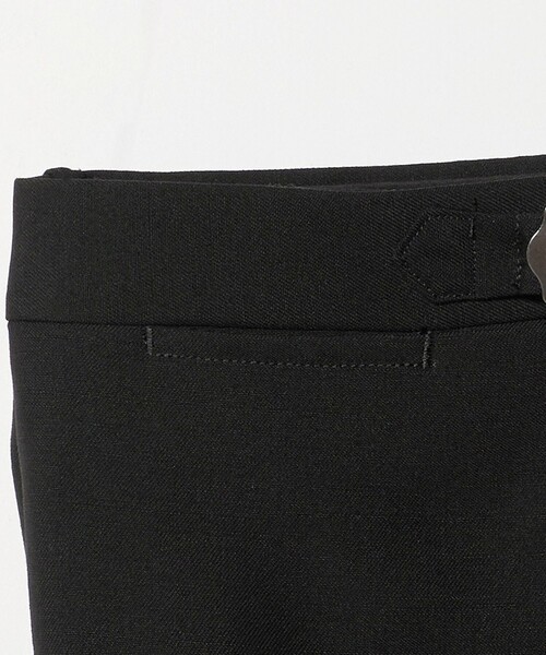 UNITED ARROWS（ユナイテッドアローズ）の「ブラック アジャスター ノープリーツ タキシードパンツ（スーツパンツ・メンズ・ブラック・50/44/46/48）」の11枚目の写真