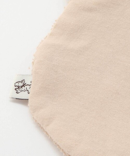 SLAP SLIP BABY（スラップスリップベビー）の「【お揃い】アニマルクマウサギペンギンライオンネコモチーフお顔スタイベビー（スタイ/よだれかけ・キッズ・オフホワイト/ブルー/イエロー/ベージュ/ピンク・FREE）」の18枚目の写真