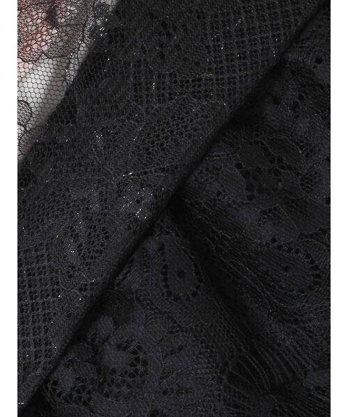 jouetie（ジュエティ）の「フリルランジェリーレースミニワンピース（ワンピース・レディース・ブラック/オフホワイト・MEDIUM）」の20枚目の写真