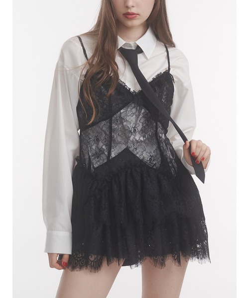 jouetie フリルレースワンピース jouetie（ジュエティ）の「フリルレースワンピース オケージョン