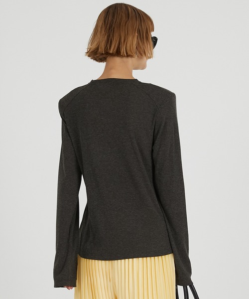 PRANK PROJECT(プランクプロジェクト)の「パワショルトップ / Power Shirt Top(その他トップス・レディース・ホワイト/チャコールグレー/ブラック・FREE)」の15枚目の写真