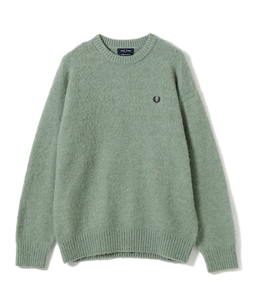 別注】FRED PERRY / フラッフィー クルーネックニット（ニット