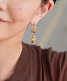 ear PAPILLONNER イアパピヨネ ミニコインピアス 925 ゴールド ear PAPILLONNER - ear PAPILLONNER イアパピヨネ ミニコイン