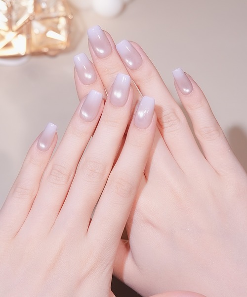 Anail（エーネイル）の「3D水光ネイルピンクニュアンスマグネットゴールドミラーアートショートオーバルネイルチップ⑤　夏ネイル（ネイルシール/ネイルチップ・レディース・パープル/ピンク系その他2/ピンク系その他3/ピンク系その他/ピンク/ゴールド・SMALL/LARGE/MEDIUM）」の16枚目の写真