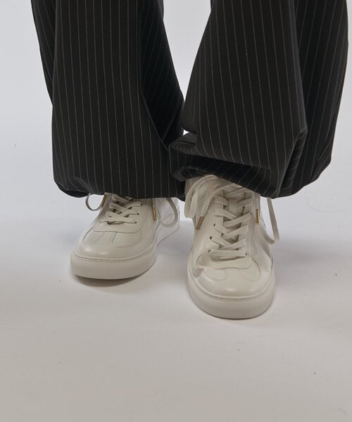 Lui's（ルイス）の「ミニマルトレーナーシューズ（スニーカー・メンズ・ホワイト/ブラック・41/42/43）」の7枚目の写真