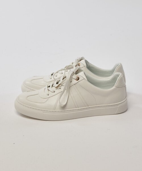 Lui's（ルイス）の「ミニマルトレーナーシューズ（スニーカー・メンズ・ホワイト/ブラック・41/42/43）」の11枚目の写真