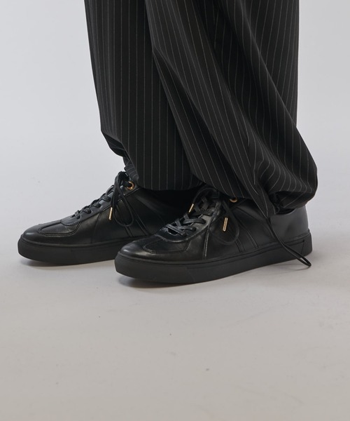 Lui's（ルイス）の「ミニマルトレーナーシューズ（スニーカー・メンズ・ホワイト/ブラック・41/42/43）」の22枚目の写真