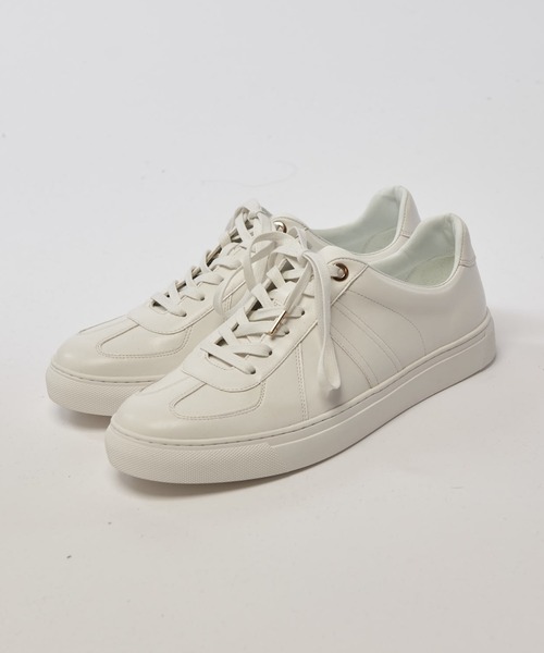 Lui's（ルイス）の「ミニマルトレーナーシューズ（スニーカー・メンズ・ホワイト/ブラック・41/42/43）」の3枚目の写真