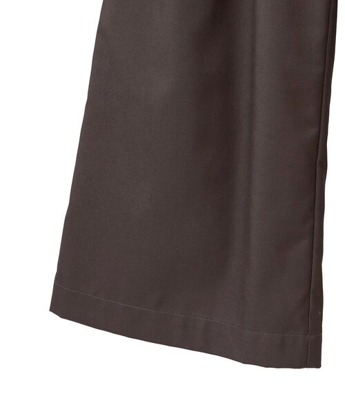 YECCA VECCA（イェッカヴェッカ）の「ベルト付き2wayタックワイドパンツ（その他パンツ・レディース・ダークブラウン/キャメル/ネイビー・S/M）」の11枚目の写真