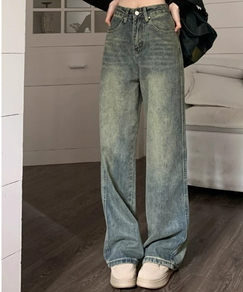 REBALANCE（リバランス）の「レディースウォッシュドデニム（デニムパンツ・レディース・A・LARGE/MEDIUM/SMALL）」の8枚目の写真