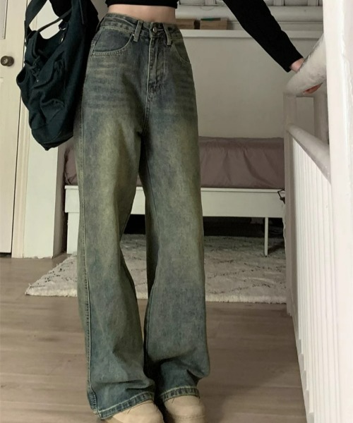 REBALANCE（リバランス）の「レディースウォッシュドデニム（デニムパンツ・レディース・A・LARGE/MEDIUM/SMALL）」の19枚目の写真