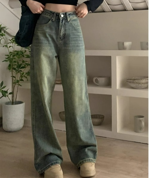 REBALANCE（リバランス）の「レディースウォッシュドデニム（デニムパンツ・レディース・A・LARGE/MEDIUM/SMALL）」の20枚目の写真