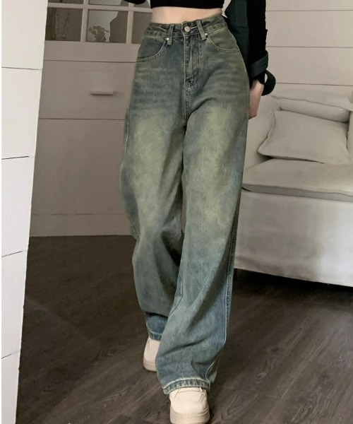 REBALANCE（リバランス）の「レディースウォッシュドデニム（デニムパンツ・レディース・A・LARGE/MEDIUM/SMALL）」の21枚目の写真