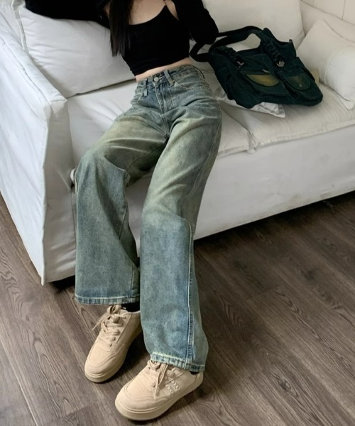 REBALANCE（リバランス）の「レディースウォッシュドデニム（デニムパンツ・レディース・A・LARGE/MEDIUM/SMALL）」の22枚目の写真