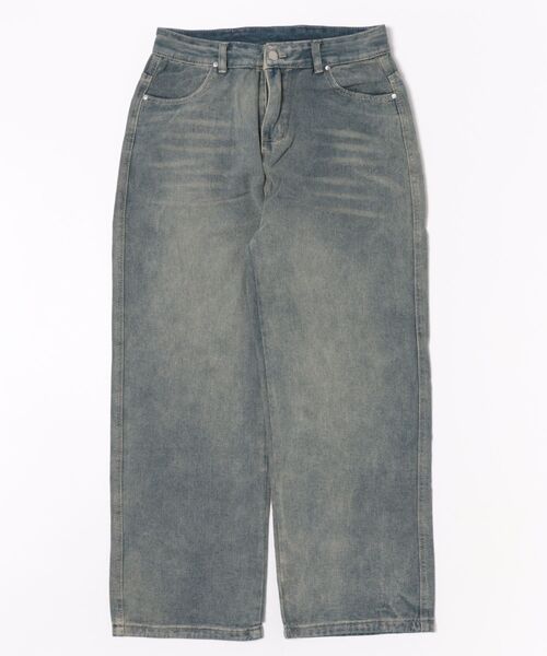 REBALANCE（リバランス）の「レディースウォッシュドデニム（デニムパンツ・レディース・A・LARGE/MEDIUM/SMALL）」の2枚目の写真