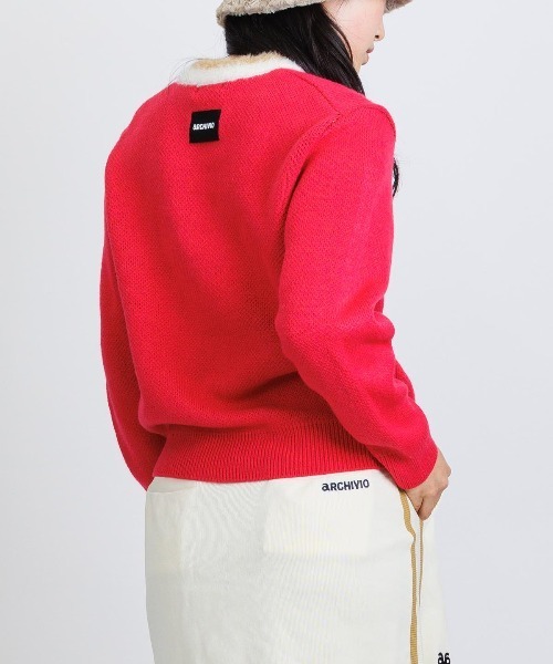 【最終値下】アルチビオARCHIVIOウール混3色ジャガードニットサイズ38 アルチビオ レディース ニット - ゴルフウェア通販 ビキジャパン公式