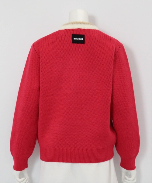 【この冬おすすめ】 アルチビオ archvio 長袖　ニット　ウール メンズ】 ウール混長袖ニットプルオーバー|アルチビオ-アウトレット