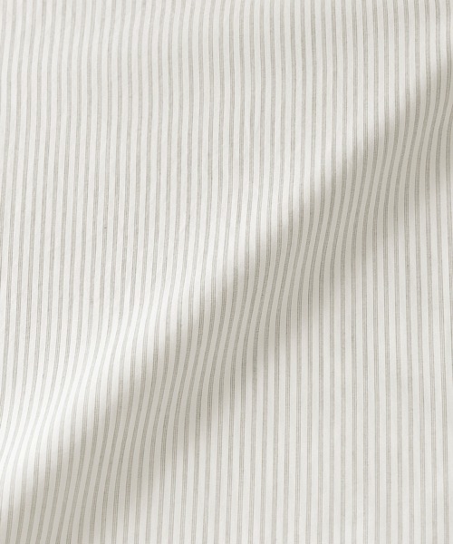 MUJI Labo(ムジラボ)の「〔MUJI Labo〕婦人 ポプリンリラックスフィットチュニック(チュニック・レディース・ホワイト系/ブラウン系・S/M/L)」の4枚目の写真