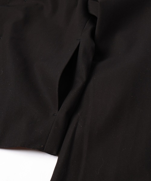 Jieda(ジエダ)の「COMPACT TAILORED JACKET(テーラードジャケット・メンズ・ブラック/グレー・1/2)」の16枚目の写真