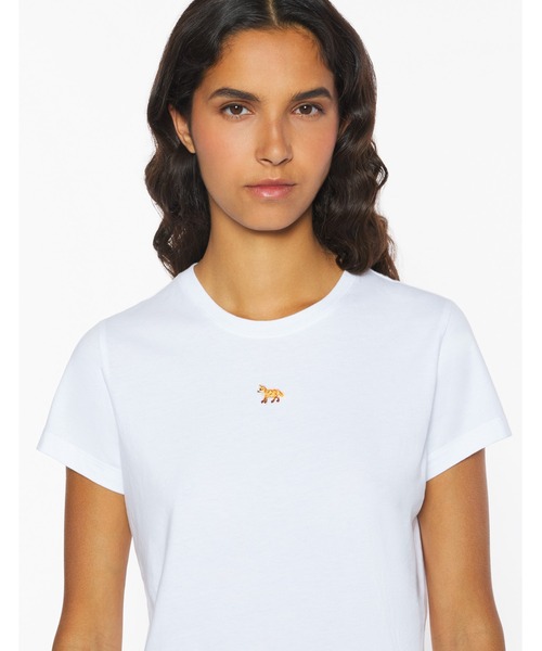 Maison Kitsune（メゾンキツネ）の「BABY FOX BABY TEE-SHIRT（Tシャツ/カットソー・レディース・ブラック/ホワイト・L/M/S/XS/XXS）」の2枚目の写真