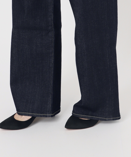 Spick & Span(スピックアンドスパン)の「《追加》RED CARD TOKYO / レッドカード トーキョー 35th Anniv. Wide(デニムパンツ・レディース・ネイビー/ダークブルー・24/23/22/25)」の20枚目の写真