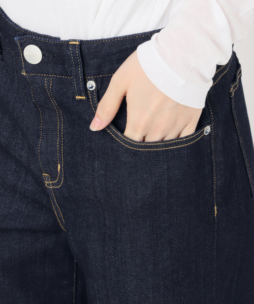 Spick & Span(スピックアンドスパン)の「《追加》RED CARD TOKYO / レッドカード トーキョー 35th Anniv. Wide(デニムパンツ・レディース・ネイビー/ダークブルー・24/23/22/25)」の21枚目の写真