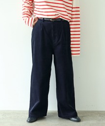 PAR ICI | 【WEB限定】コーデュロイ後ろゴム タックパンツ(その他パンツ)