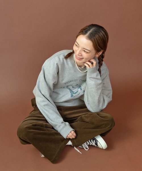 PAR ICI（パーリッシィ）の「【WEB限定】コーデュロイ後ろゴム タックパンツ（その他パンツ・レディース・サックスブルー/ダークブラウン/ネイビー/アイボリー・FREE）」の15枚目の写真