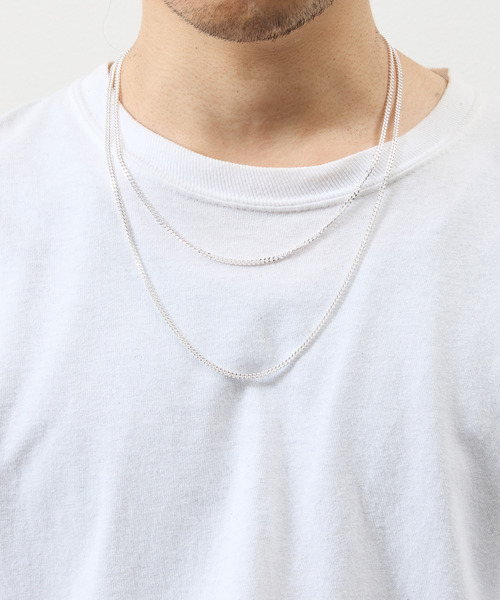THEFT(セフト)の「THEFT セフト / CURB CHAIN SILVER NECKLACE シルバー925カーブチェーンネックレス 60cm(ネックレス・メンズ・シルバー・60cm)」の13枚目の写真