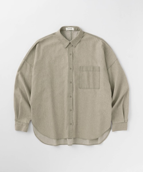 セール】オーバーサイズ ライトオンス レギュラーカラー デニム セール】オーバーサイズ ライトオンス レギュラーカラー デニム