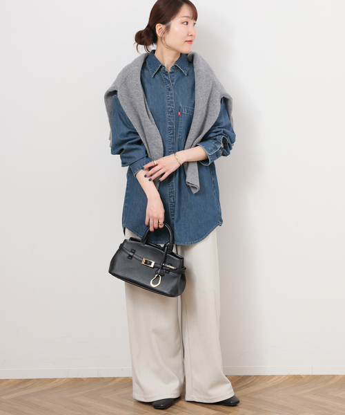 Levi's（リーバイス）の「別注【LEVI’S/リーバイス】デニムシャツ（シャツ/ブラウス・レディース・ブルー・X-SMALL/SMALL）」の16枚目の写真