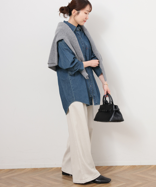 Levi's（リーバイス）の「別注【LEVI’S/リーバイス】デニムシャツ（シャツ/ブラウス・レディース・ブルー・X-SMALL/SMALL）」の17枚目の写真