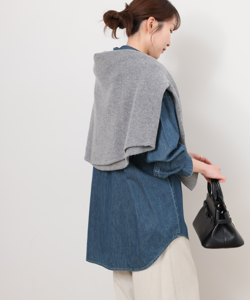 Levi's（リーバイス）の「別注【LEVI’S/リーバイス】デニムシャツ（シャツ/ブラウス・レディース・ブルー・X-SMALL/SMALL）」の21枚目の写真