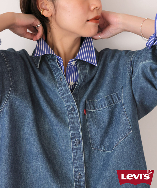 セール】別注【LEVI'S/リーバイス】デニムシャツ（シャツ/ブラウス