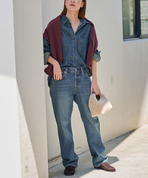 セール】別注【LEVI'S/リーバイス】デニムシャツ（シャツ/ブラウス