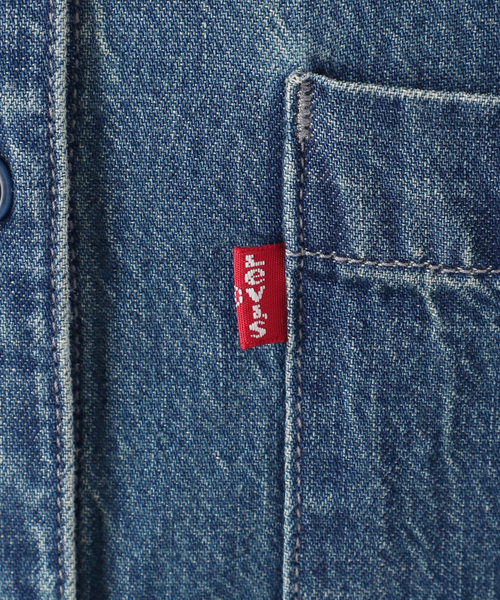 Levi's（リーバイス）の「別注【LEVI’S/リーバイス】デニムシャツ（シャツ/ブラウス・レディース・ブルー・X-SMALL/SMALL）」の10枚目の写真
