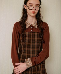 ALAND | 3.3 Field Trip／カラーレイヤードニットロングスリーブ(ニット/セーター)