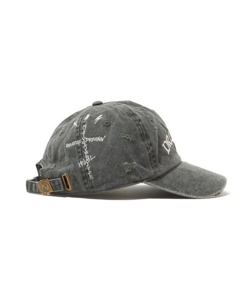 MSML（エムエスエムエル）の「DESTROYED CAP（キャップ・メンズ・ベージュ/レッド/ブラック・ONE SIZE）」の13枚目の写真