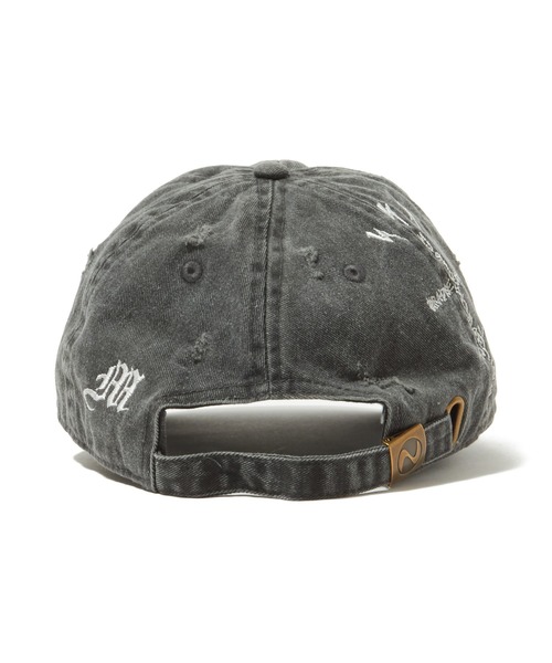 MSML（エムエスエムエル）の「DESTROYED CAP（キャップ・メンズ・ベージュ/レッド/ブラック・ONE SIZE）」の14枚目の写真