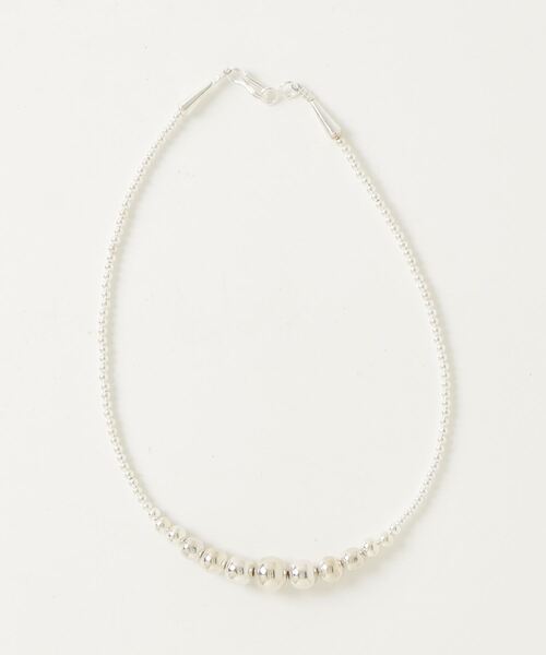 ERICKA NICOLAS BEGAY(エリッカ ニコラス ビゲイ)の「【ERICKA NICOLAS BEGAY】 NPN -01 / 3-40(ネックレス・メンズ・シルバー系2/シルバー系1・40cm)」の2枚目の写真