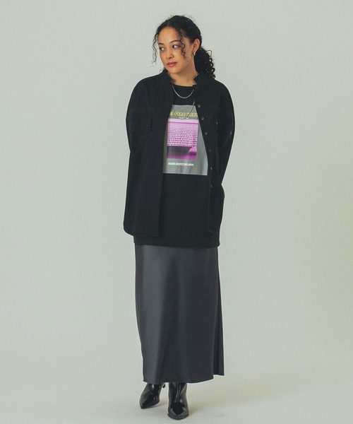 ROSE BUD（ローズバッド）の「(GENE HEAVENS)MILITARY POCKET SHIRTS（シャツ/ブラウス・レディース・ブラウン/ブラック・ONE SIZE）」の5枚目の写真