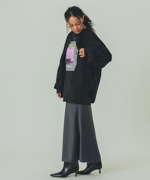 ROSE BUD（ローズバッド）の「(GENE HEAVENS)MILITARY POCKET SHIRTS（シャツ/ブラウス・レディース・ブラウン/ブラック・ONE SIZE）」の8枚目の写真